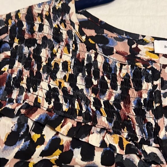 Beachlunchlounge Piper Ecovero Top Multicolored Abstract Blouse D35 - Picture 10 of 13